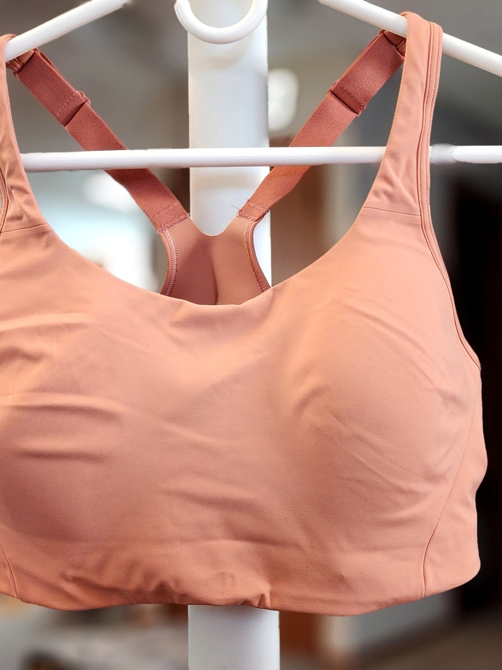 lululemon athletica Peach/Rose Sports Bra - Supportive Racerback